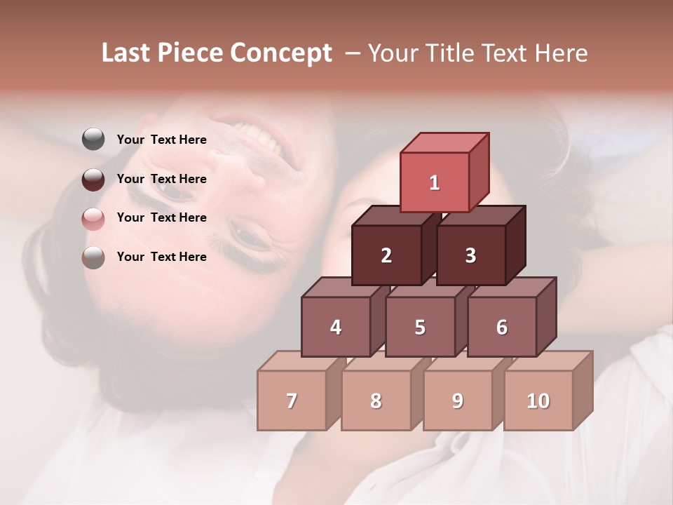 Smile Flat Guy PowerPoint Template