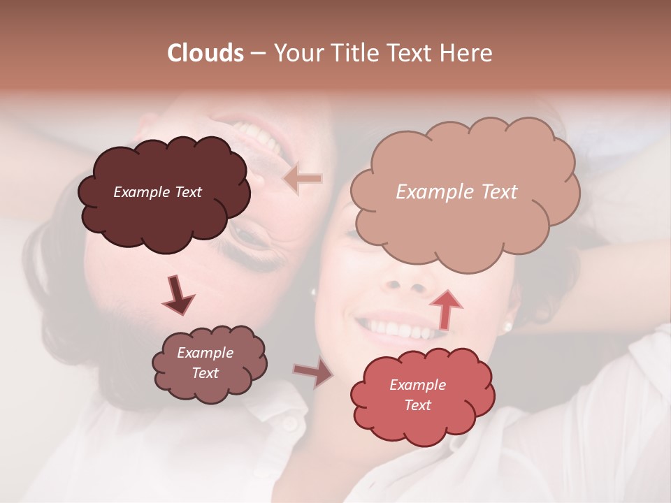 Smile Flat Guy PowerPoint Template