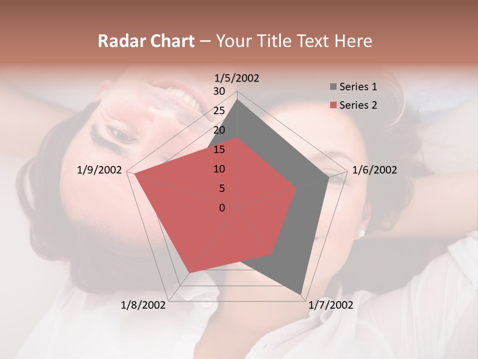 Smile Flat Guy PowerPoint Template