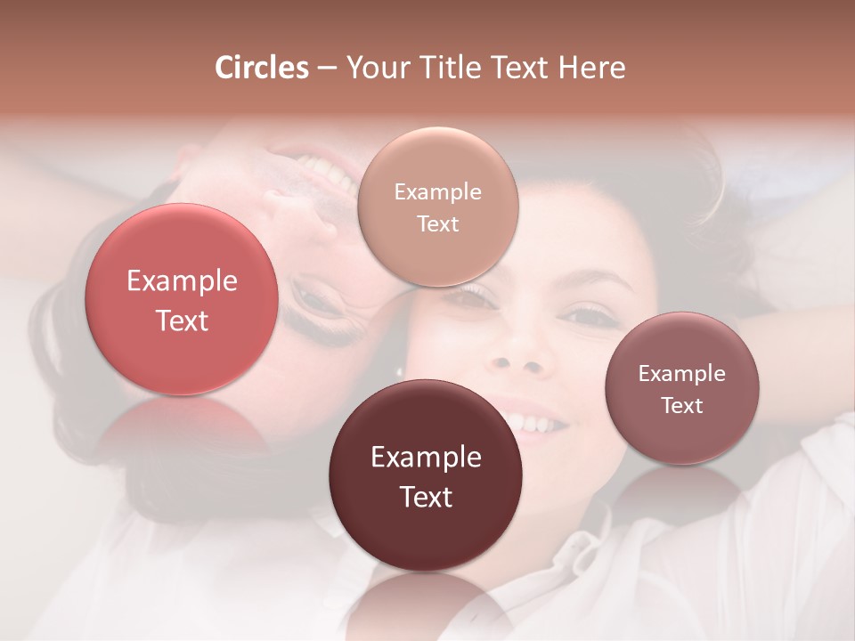 Smile Flat Guy PowerPoint Template