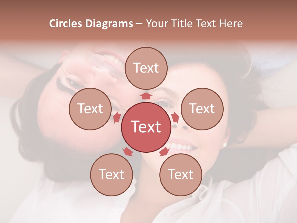 Smile Flat Guy PowerPoint Template