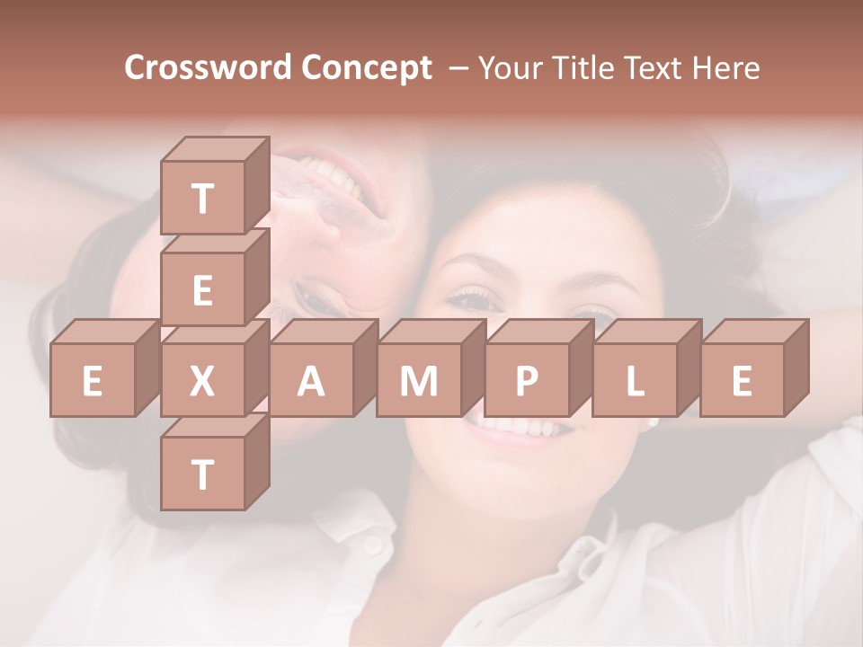 Smile Flat Guy PowerPoint Template