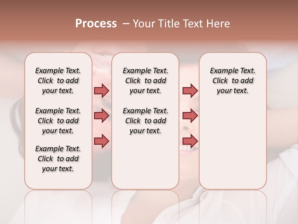 Smile Flat Guy PowerPoint Template