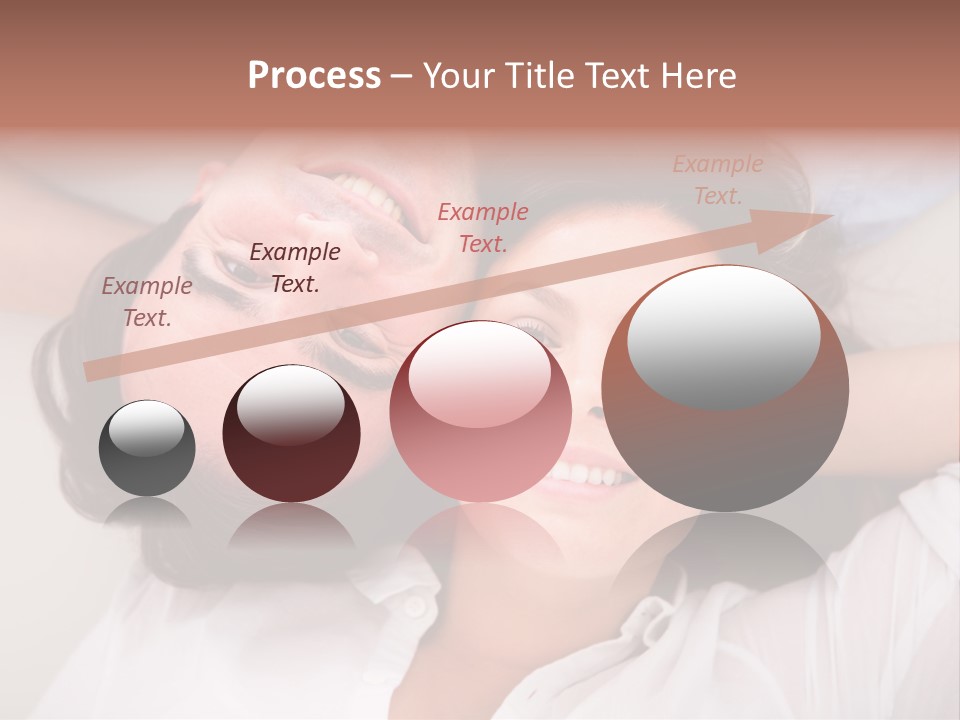 Smile Flat Guy PowerPoint Template