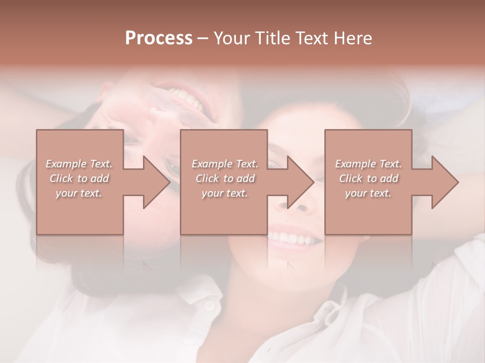 Smile Flat Guy PowerPoint Template