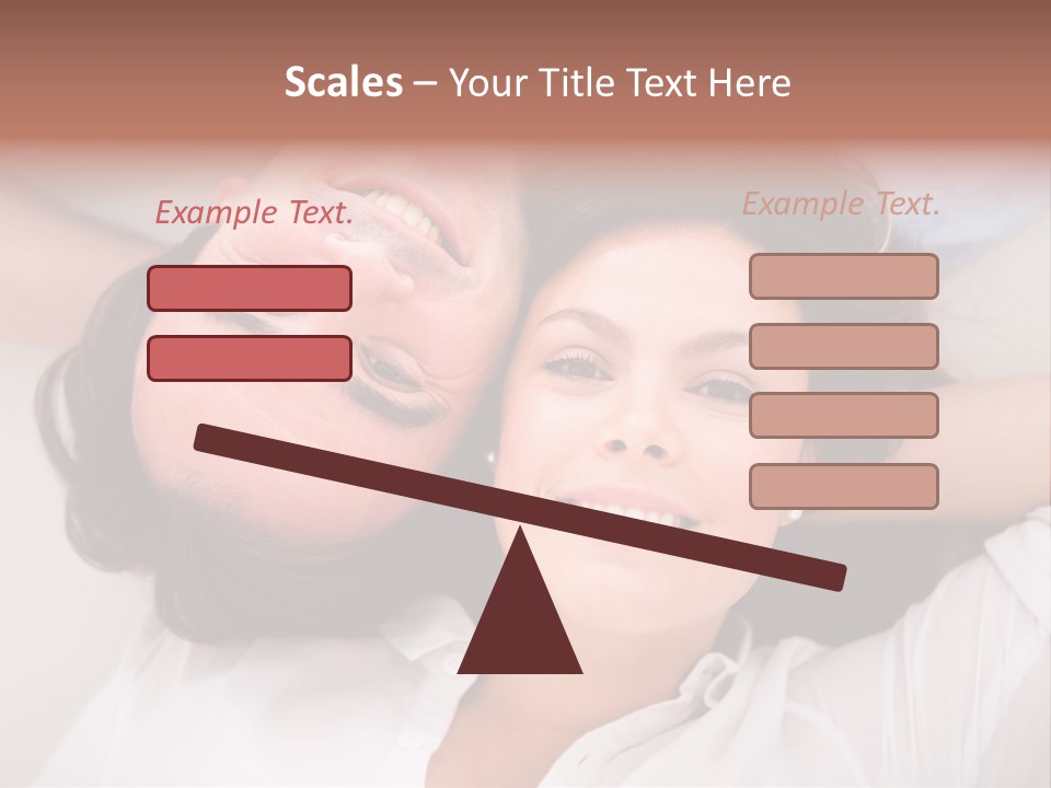 Smile Flat Guy PowerPoint Template