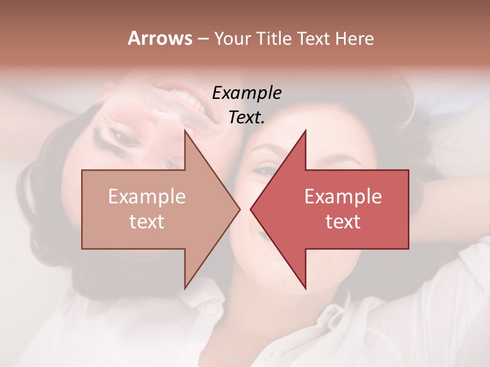 Smile Flat Guy PowerPoint Template