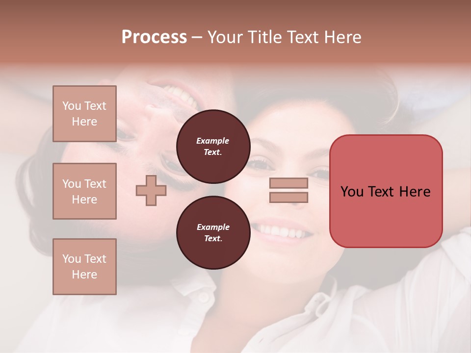 Smile Flat Guy PowerPoint Template
