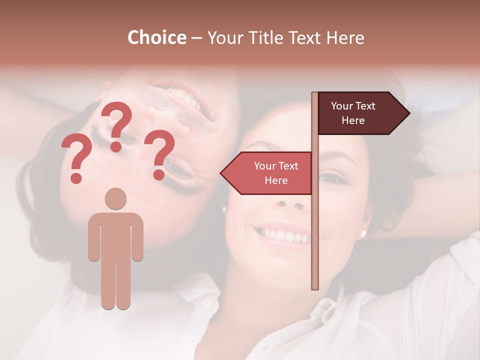 Smile Flat Guy PowerPoint Template