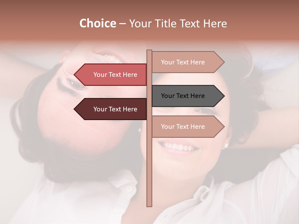 Smile Flat Guy PowerPoint Template
