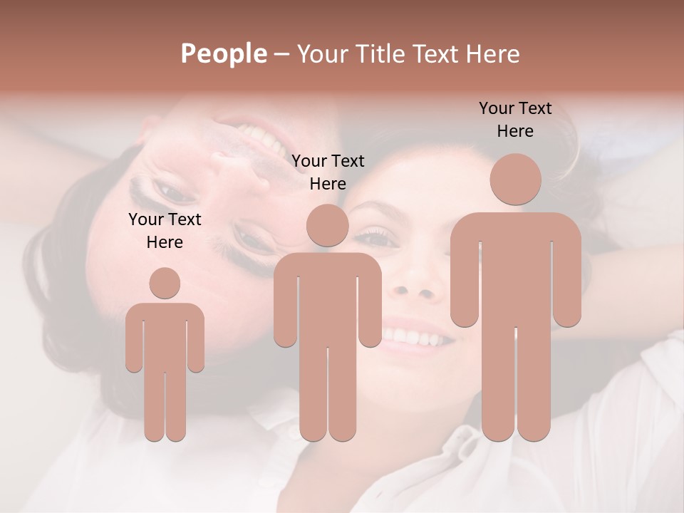 Smile Flat Guy PowerPoint Template