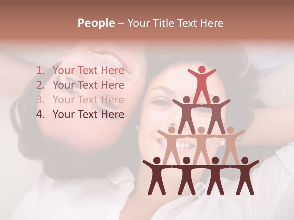 Smile Flat Guy PowerPoint Template