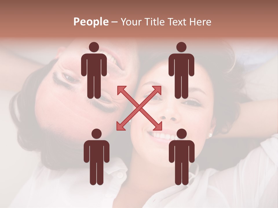 Smile Flat Guy PowerPoint Template