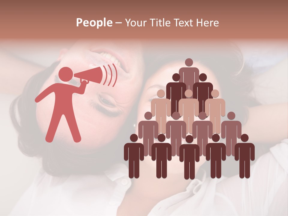 Smile Flat Guy PowerPoint Template