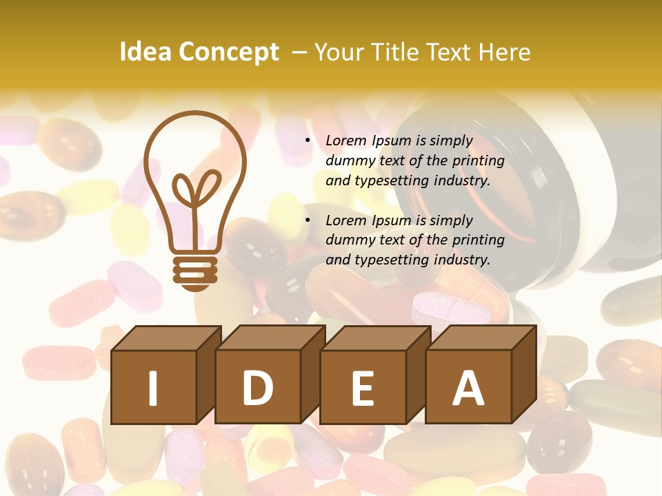 Birth Substance Healthcare PowerPoint Template