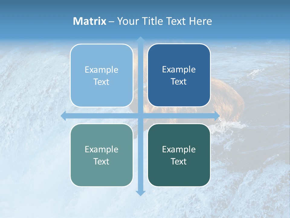 Katmai Alaska Cold PowerPoint Template