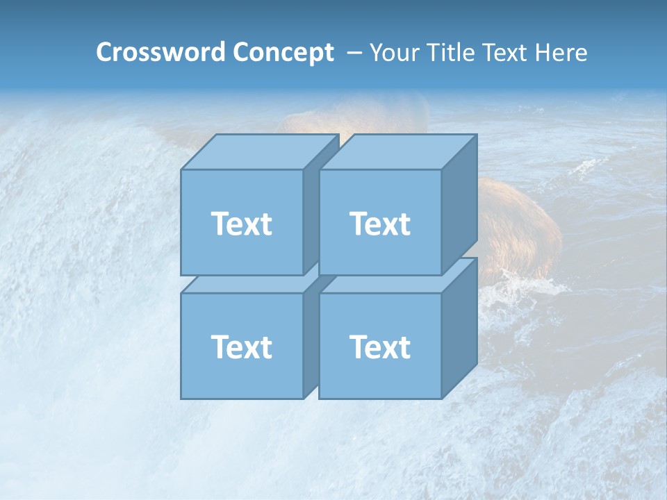 Katmai Alaska Cold PowerPoint Template