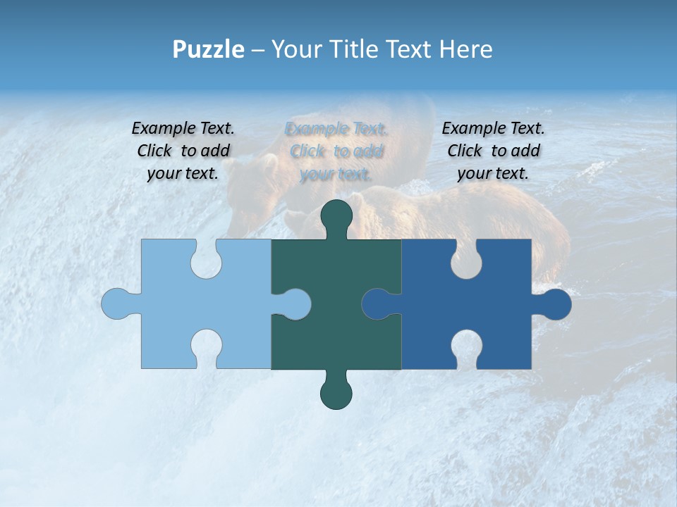 Katmai Alaska Cold PowerPoint Template