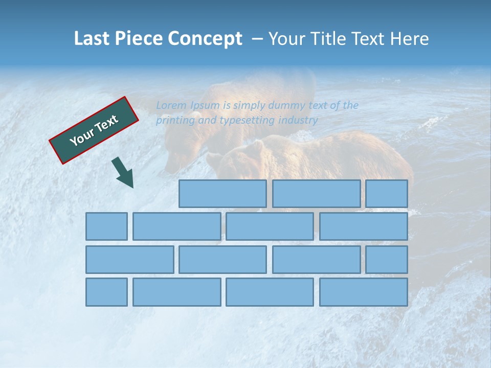 Katmai Alaska Cold PowerPoint Template