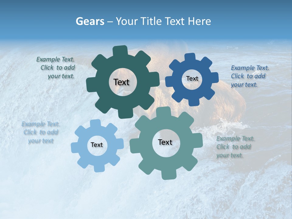 Katmai Alaska Cold PowerPoint Template
