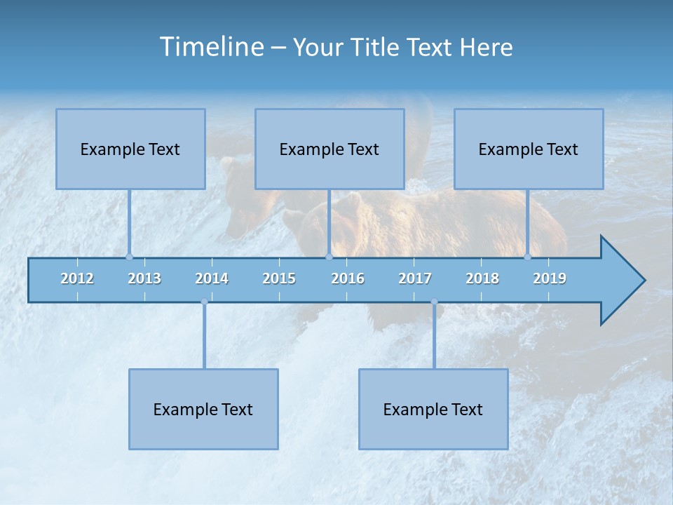 Katmai Alaska Cold PowerPoint Template
