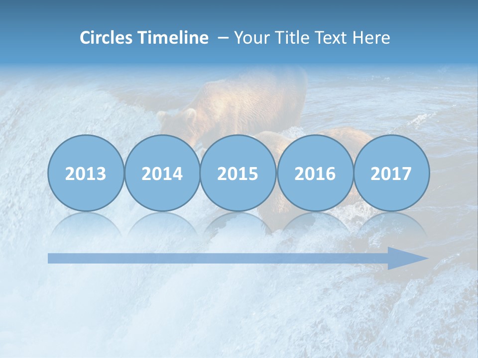 Katmai Alaska Cold PowerPoint Template