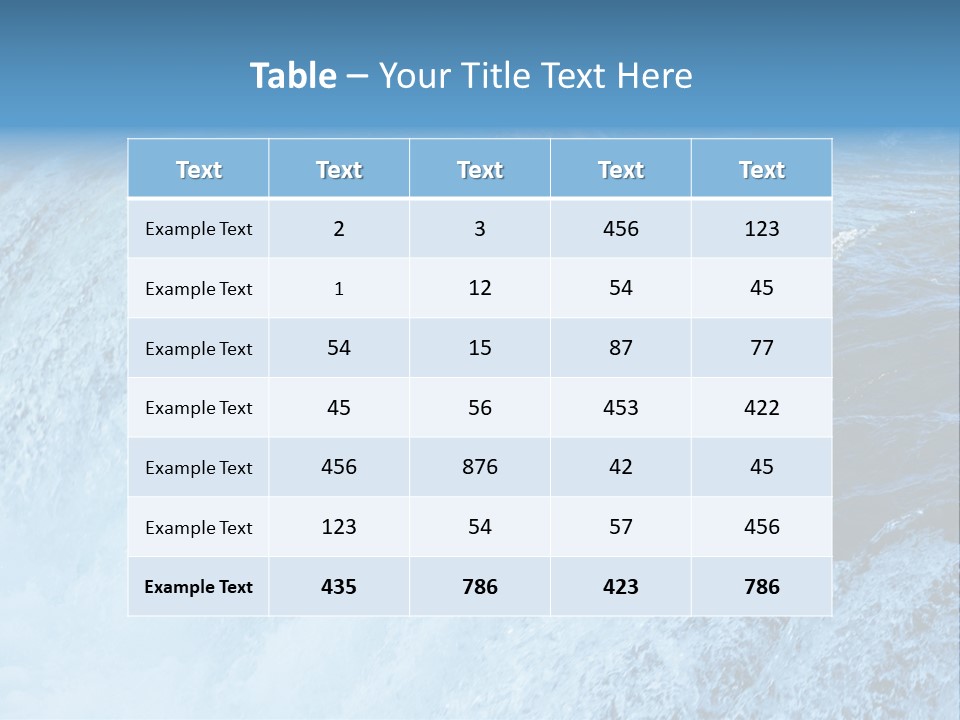 Katmai Alaska Cold PowerPoint Template