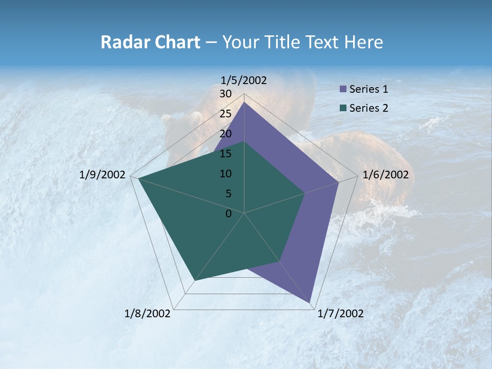 Katmai Alaska Cold PowerPoint Template