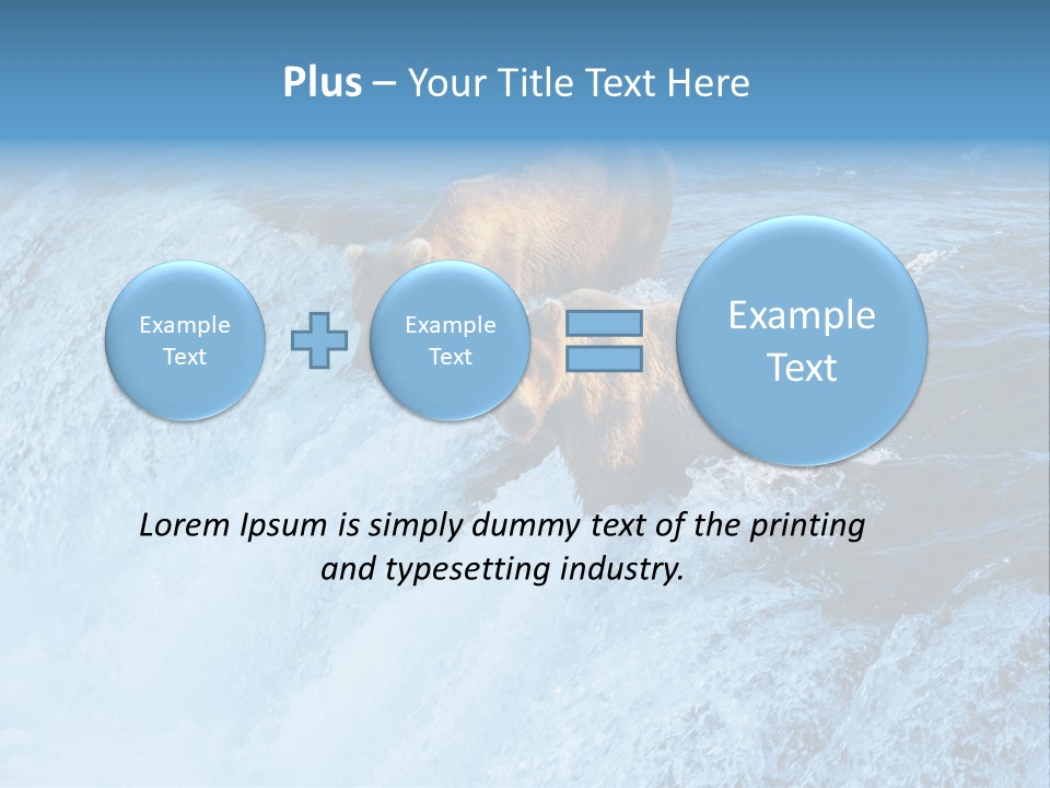 Katmai Alaska Cold PowerPoint Template