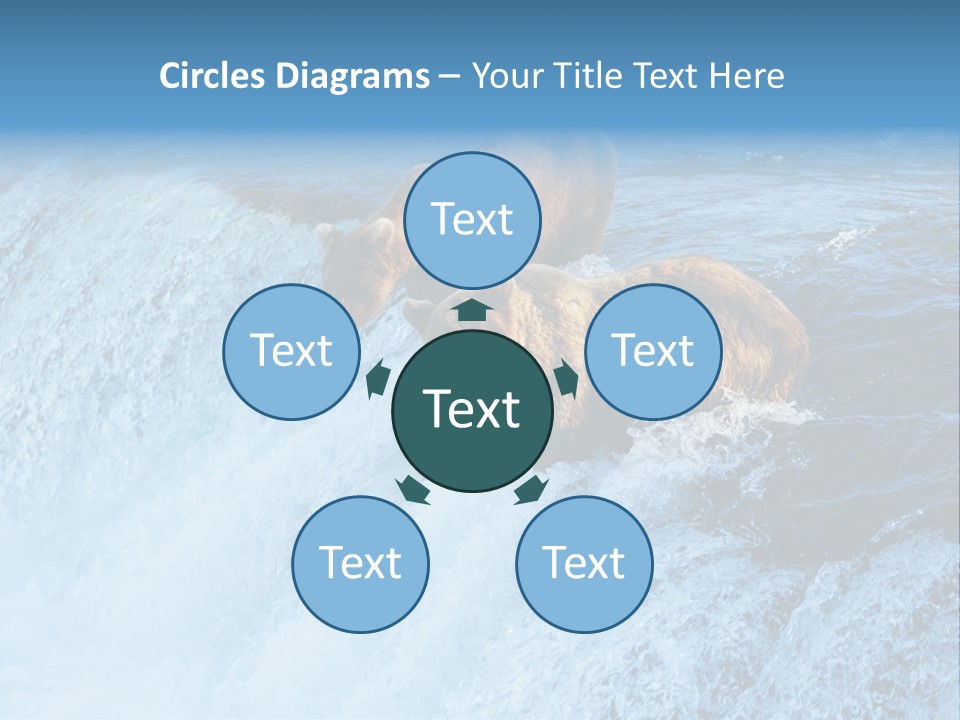 Katmai Alaska Cold PowerPoint Template