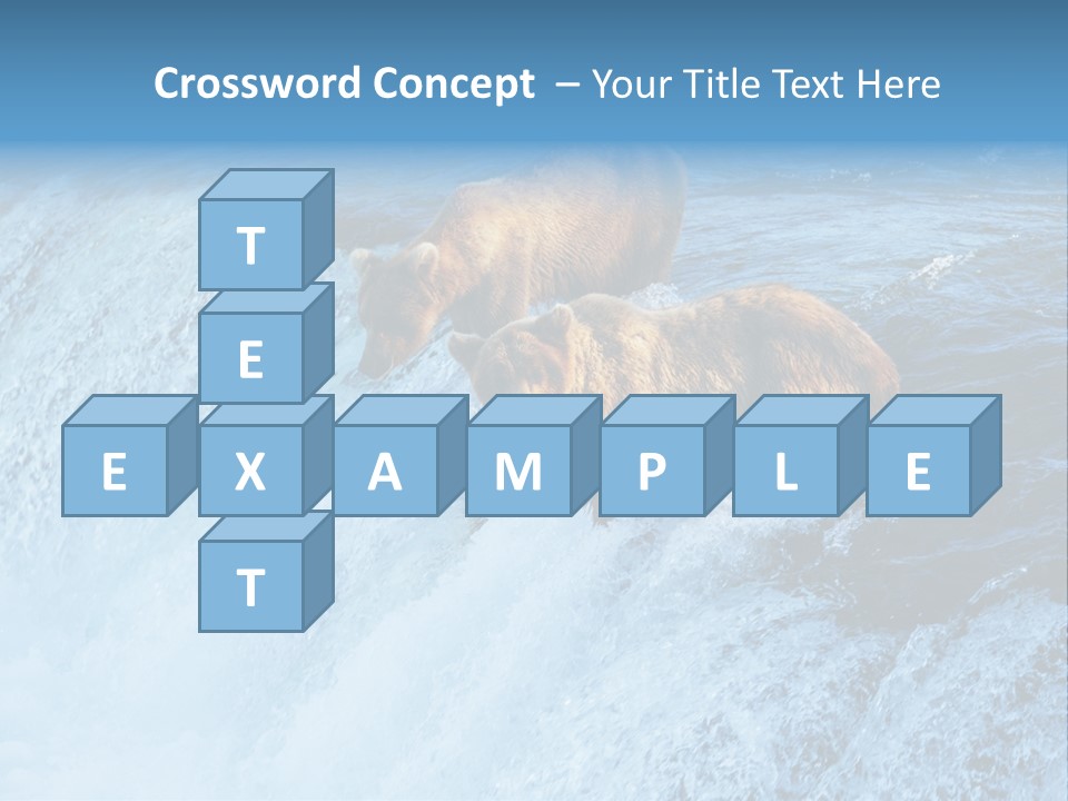 Katmai Alaska Cold PowerPoint Template