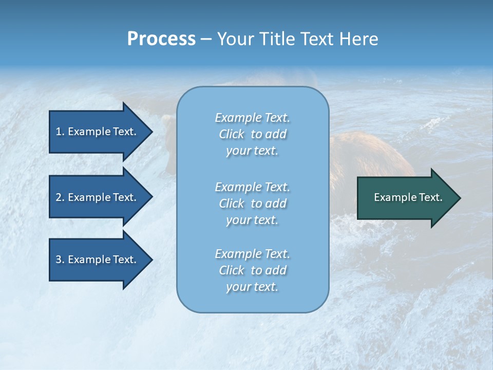 Katmai Alaska Cold PowerPoint Template