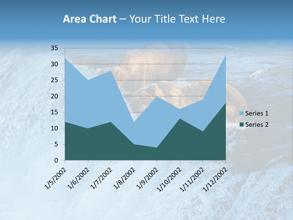 Katmai Alaska Cold PowerPoint Template