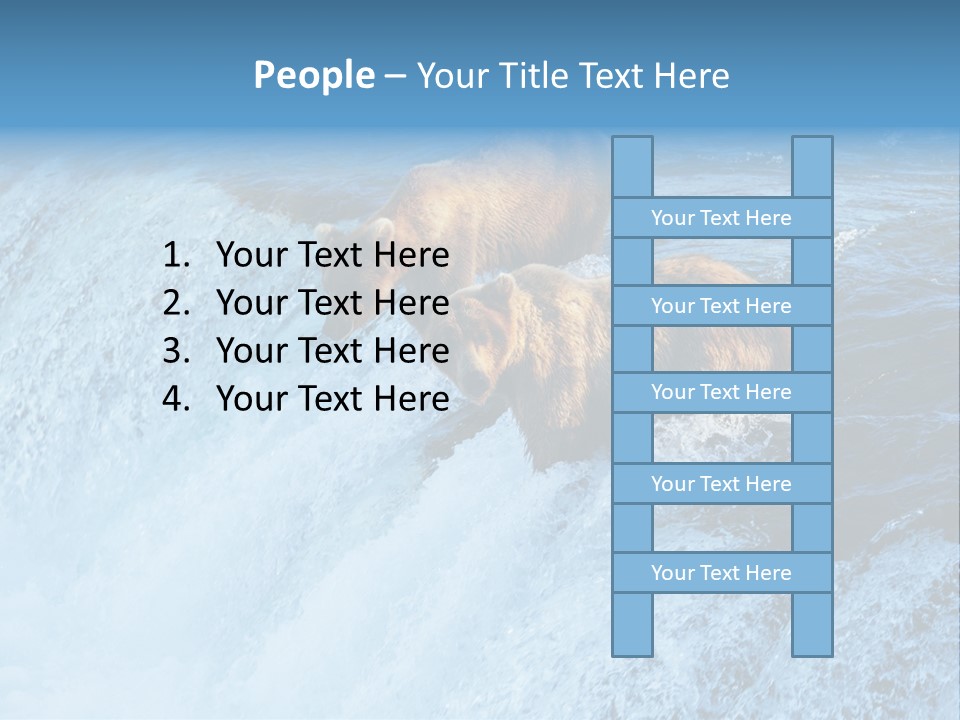 Katmai Alaska Cold PowerPoint Template