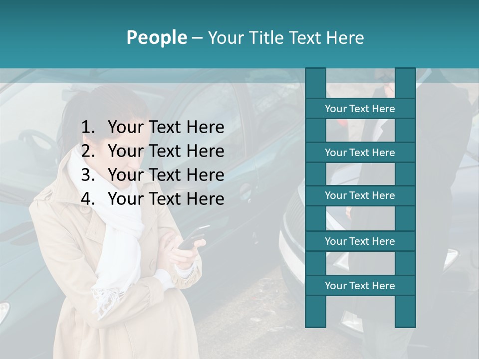 Upset Repair Cellphone PowerPoint Template