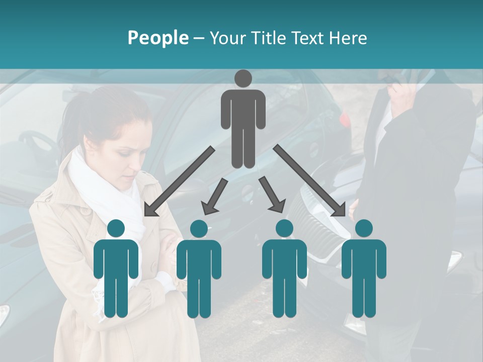 Upset Repair Cellphone PowerPoint Template