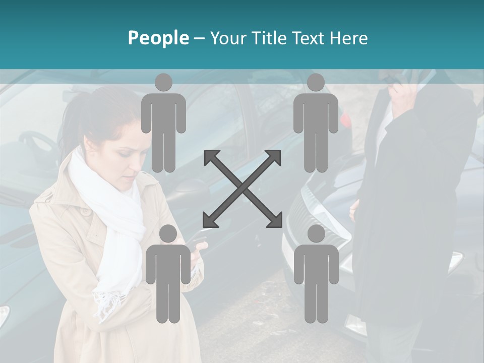 Upset Repair Cellphone PowerPoint Template