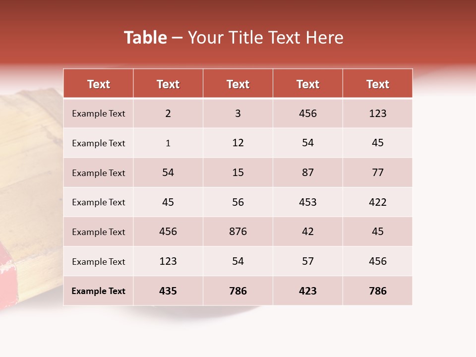 Ball Horizontal Cricket Ball PowerPoint Template