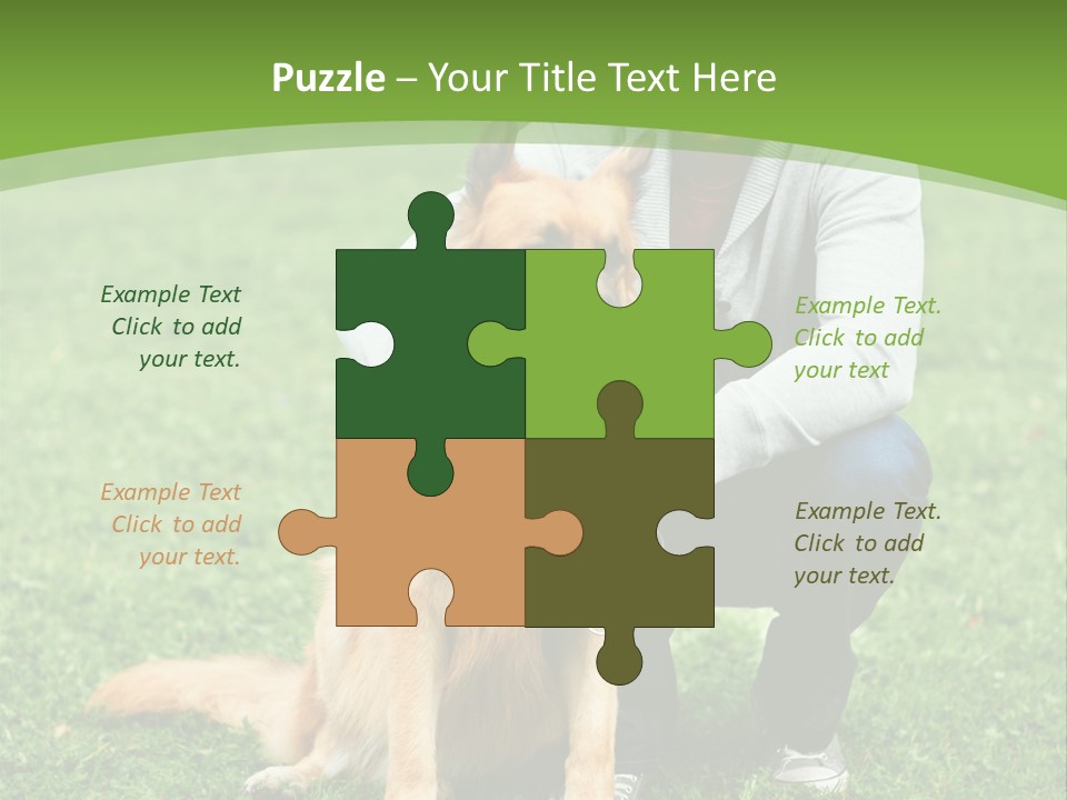 Team Healthy Athlete PowerPoint Template