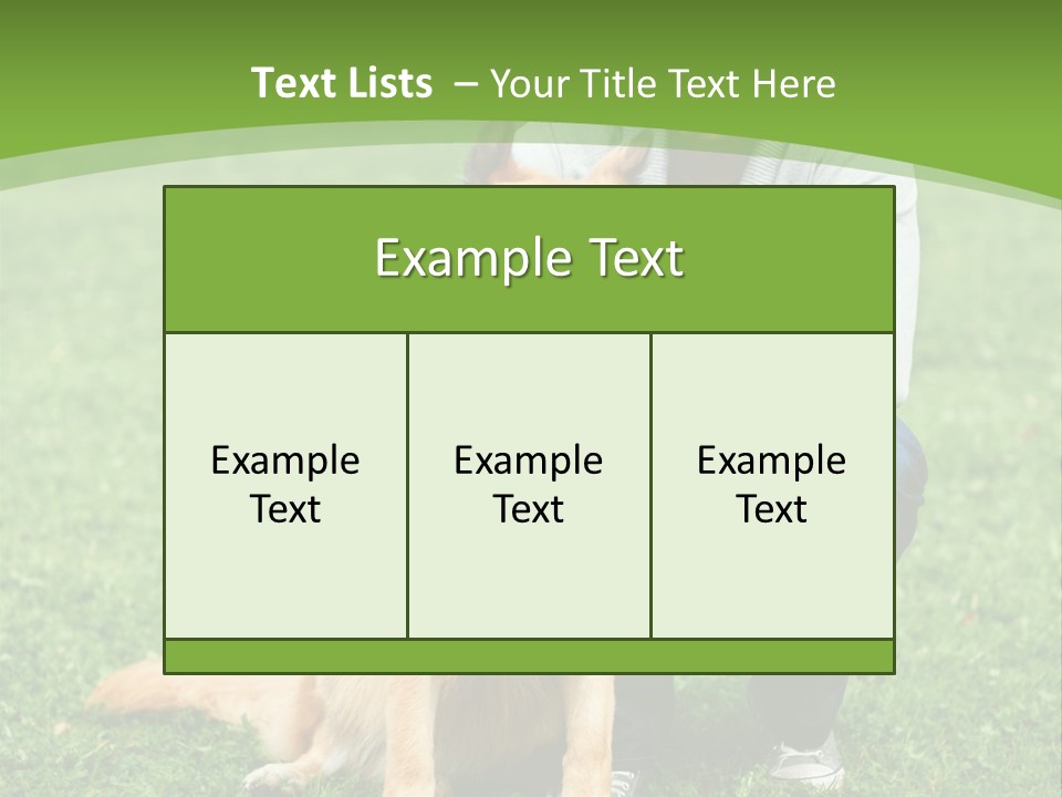 Team Healthy Athlete PowerPoint Template