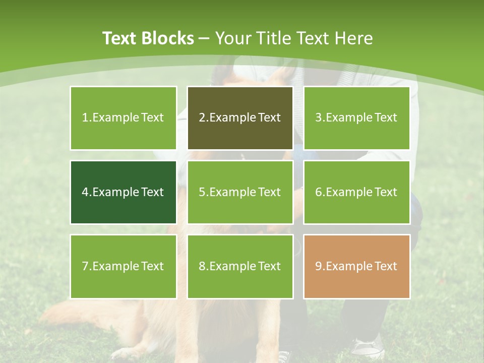 Team Healthy Athlete PowerPoint Template