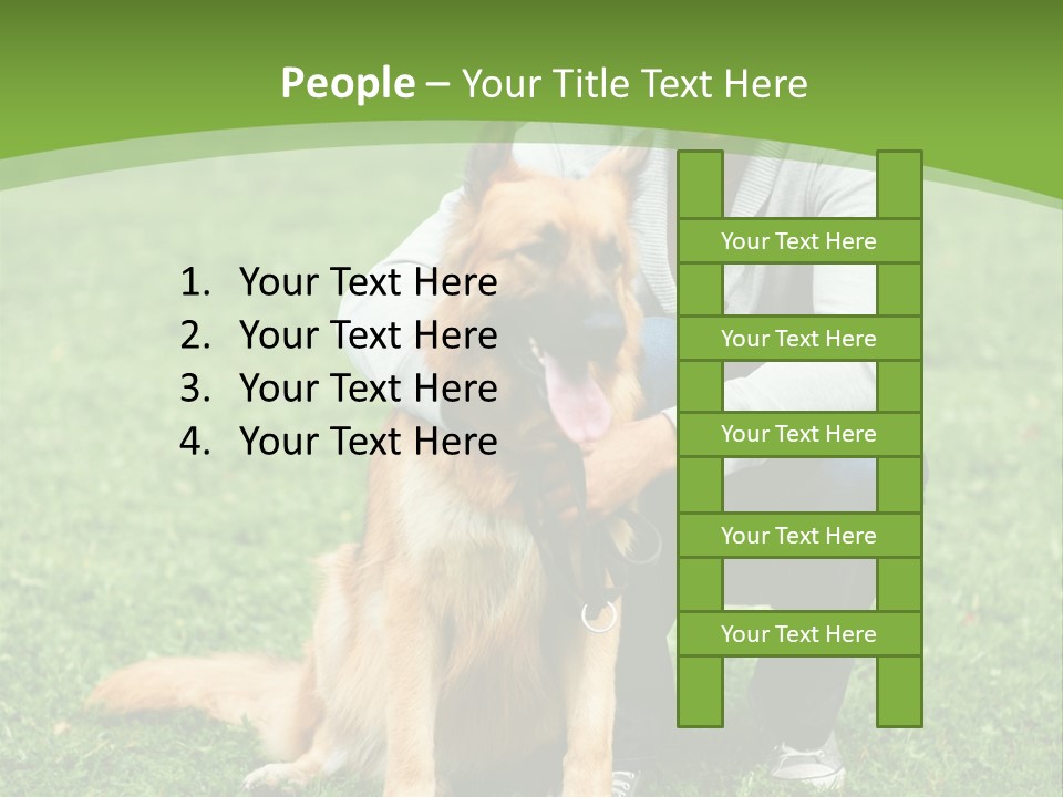 Team Healthy Athlete PowerPoint Template