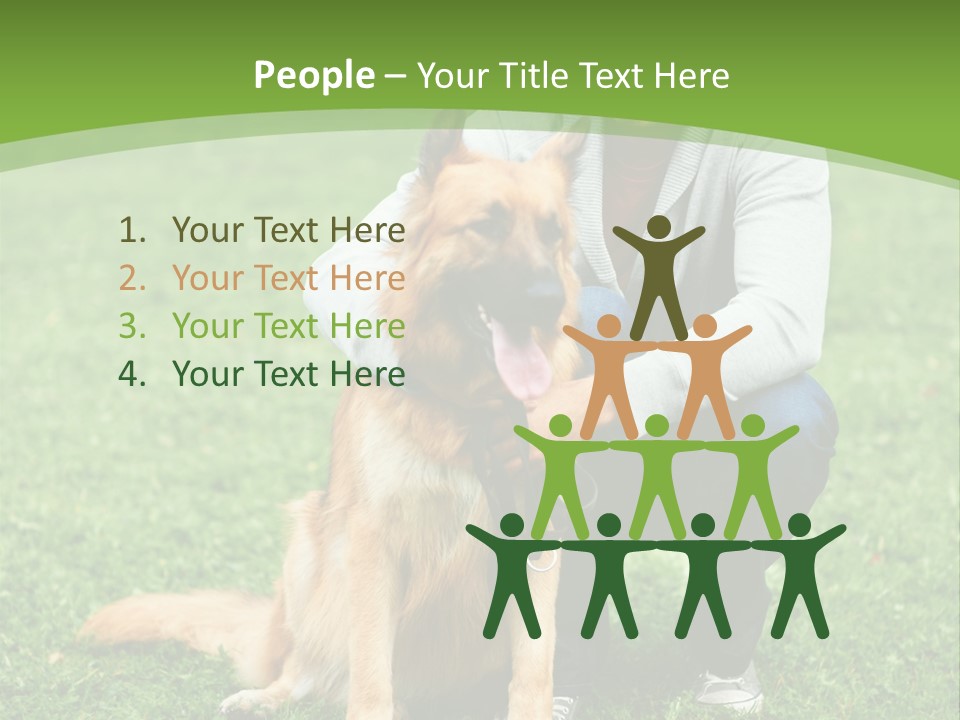 Team Healthy Athlete PowerPoint Template