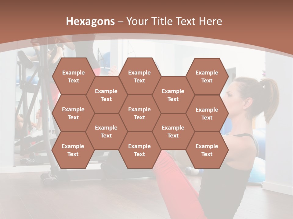 Team Healthy Athlete PowerPoint Template