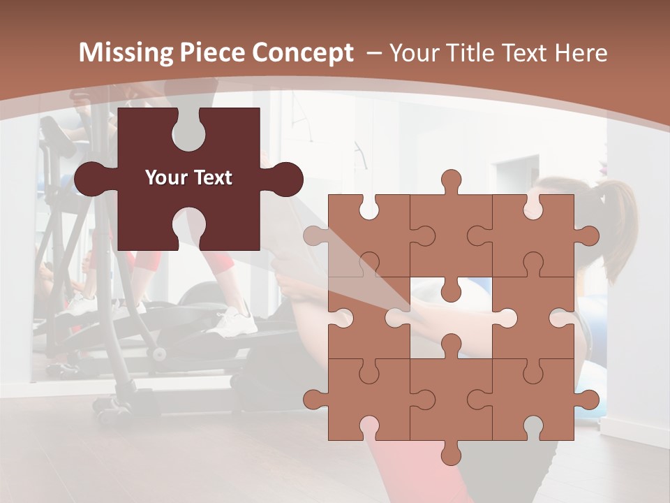 Team Healthy Athlete PowerPoint Template