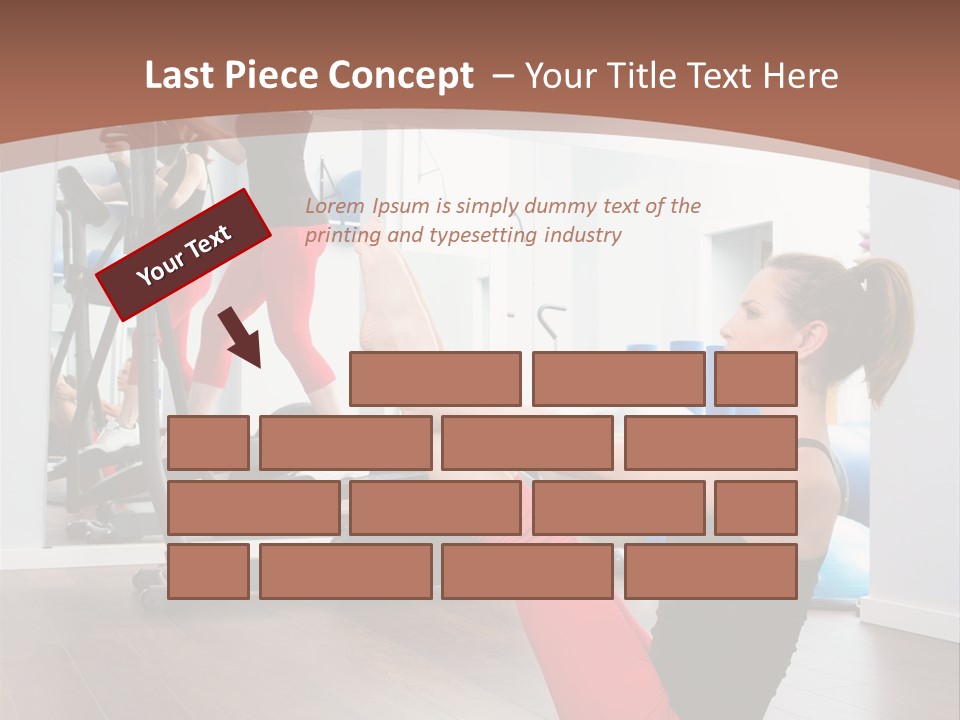 Team Healthy Athlete PowerPoint Template