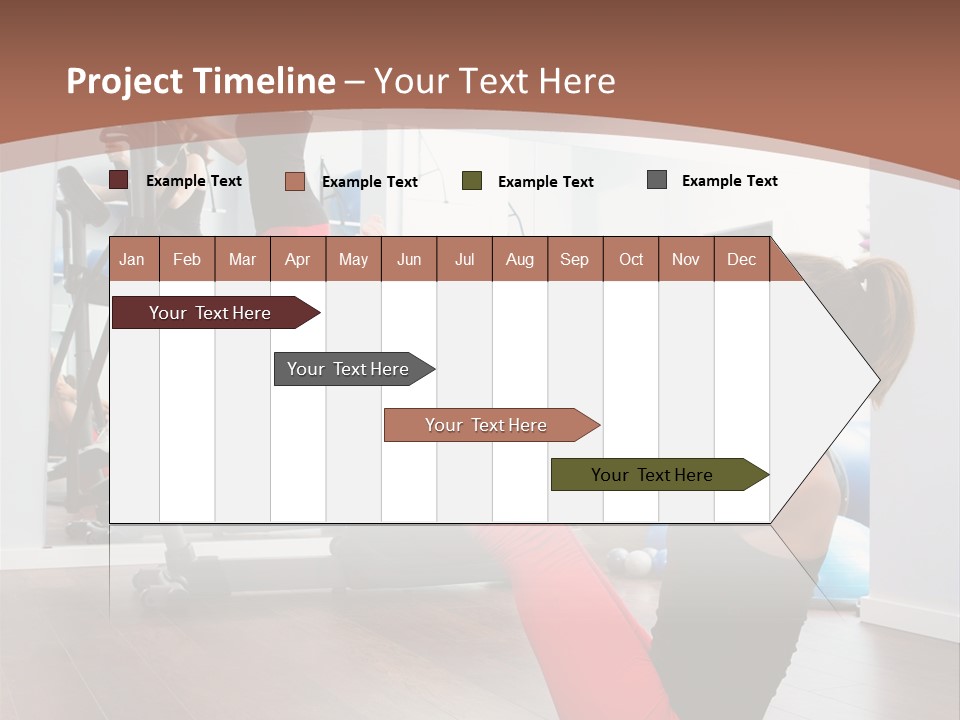 Team Healthy Athlete PowerPoint Template