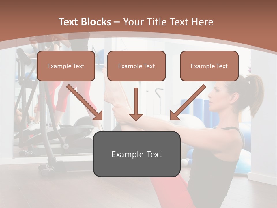Team Healthy Athlete PowerPoint Template