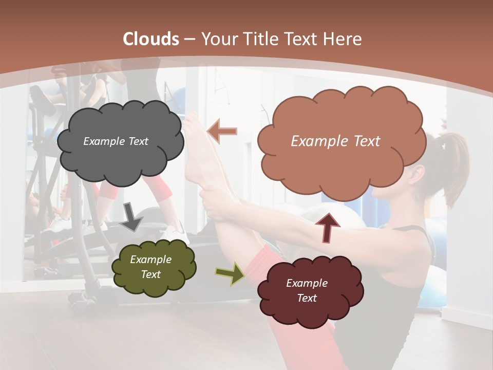 Team Healthy Athlete PowerPoint Template