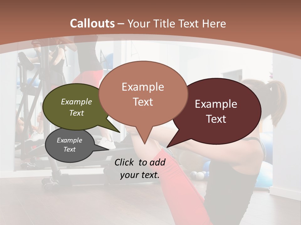 Team Healthy Athlete PowerPoint Template